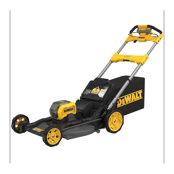 Dewalt DCMWSP650Y2 Self-Propelled Mower Kit, Battery Included, 60 V, Lithium-Ion, 21 in W Cutting, 1-Blade