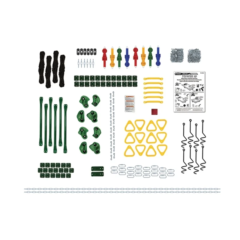 PS 5006 Ninja Tower Build It Yourself Kit, Wood, Assorted - Playstar