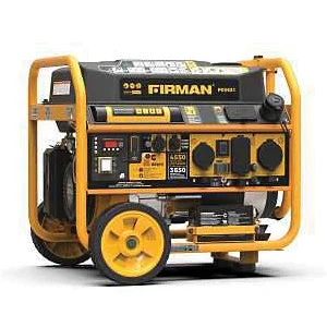 Performance Series P03631 Portable Generator, 30 A, 120/240 V, 4550/3650 W Output, Gasoline, 5 gal Tank - Firman