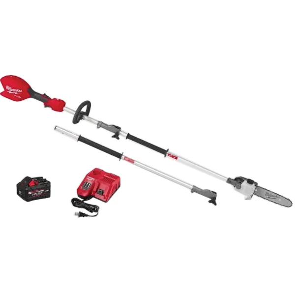 M18 FUEL 3016-21PS Pole Saw Kit, 18 V, Aluminum Blade, Glass Filled Nylon Pole, Over Mold Handle, 10 in OAL