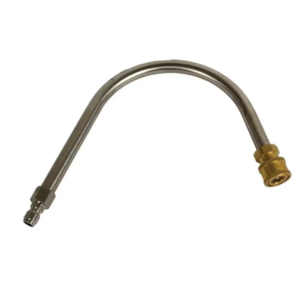 74996 Curved Gutter Cleaner, Stainless Steel - Forney