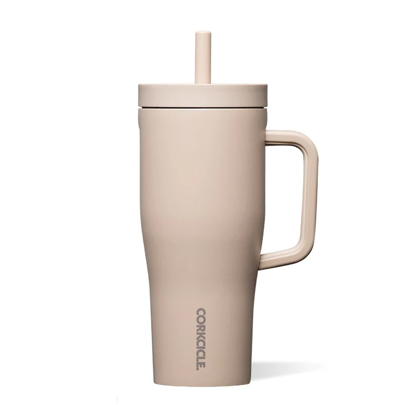 Sierra Series 2222MDS Leakproof Tumbler, 22 oz, Twist to Lock Lid, Steel, Desert, Insulated - Corkcicle