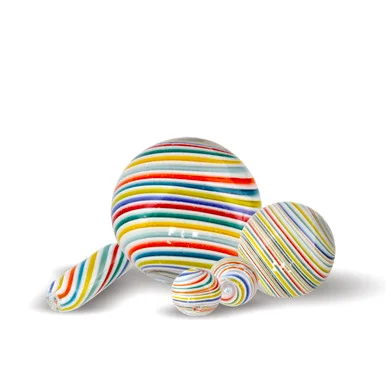 Rainbow Terp Slurper Marble Set - Blender Banger Set: VapeBrat