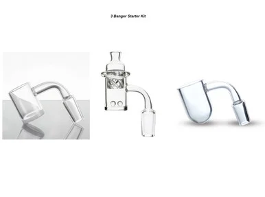Quartz Banger Bundle: 3 Banger Variety Pack : Regular Weld - VapeBrat