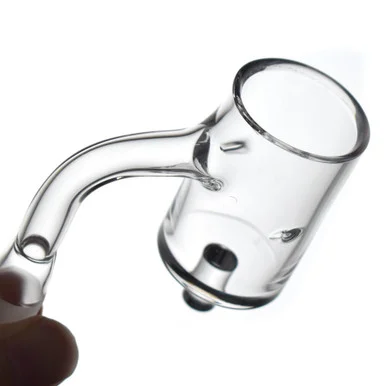 Auto Spinner Enail Banger: 30mm Bucket 10mm Male 90 Degree Full Weld - VapeBrat