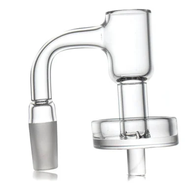 35mm Terp Slurper Enail Banger Full Weld: 10mm Male 90 Degree - VapeBrat