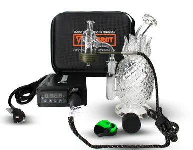 35mm Auto Spinner Enail Dab Kit: VapeBrat Micro Vortex Enail