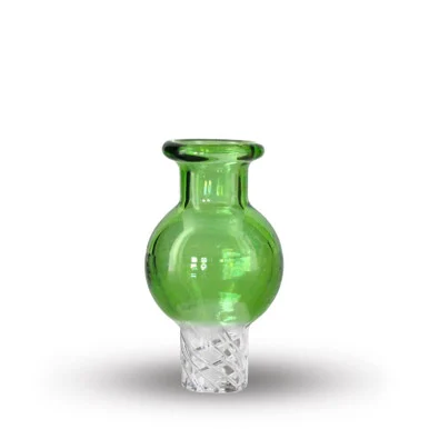 25mm Green Bubble Vortex Spinner Carb Cap - VapeBrat