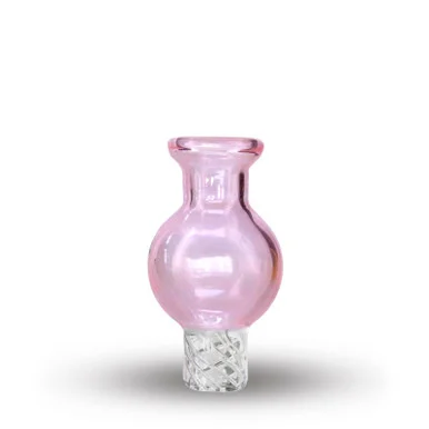 25mm Pink Bubble Vortex Spinner Carb Cap - VapeBrat