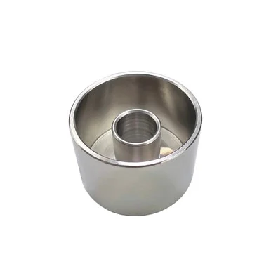 Titanium Deep Dish for Hybrid Titanium Nail For Axial Enail Coil by VapeBrat