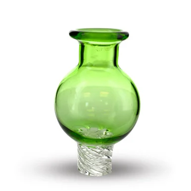 35mm Green Spinner Carb Cap Vortex Bubble - VapeBrat