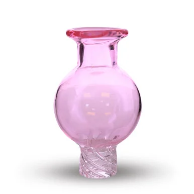 35mm Pink Spinner Carb Cap Vortex Bubble - VapeBrat