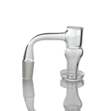 Orb Terp Slurper Quartz Banger: 14mm Male 90 Degree Full Weld - VapeBrat