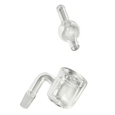 Quartz Thermal Banger Kit with Bubble Carb Cap - VapeBrat