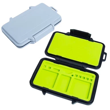 Wax Wallet XL: Hard Case Extra Large Dab Jar w/ Dab Tool For Concentrate Storage - 420 Science