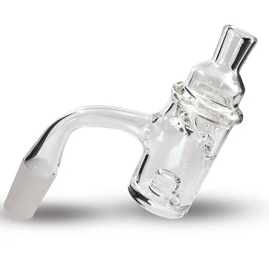 Core Reactor Banger Kit: Full Weld 25mm Banger with Spinner Carb Cap and 4mm Terp Pearls - VapeBrat