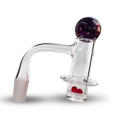 Halo Terp Slurper Blender Banger with Marble Carb Cap and Terp Pearls Kit - VapeBrat