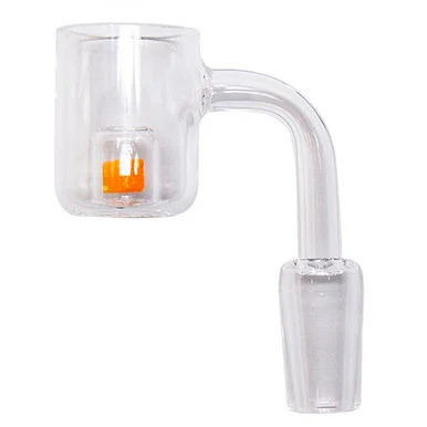 Cadmium Core Banger: 18mm Male 90 Degree Angle - VapeBrat