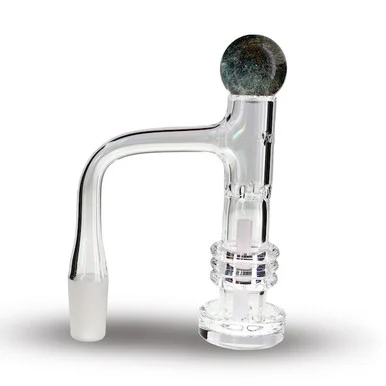 Control Tower Core Reactor Banger XL with Marble Carb Cap and Terp Pillar Full Weld - VapeBrat