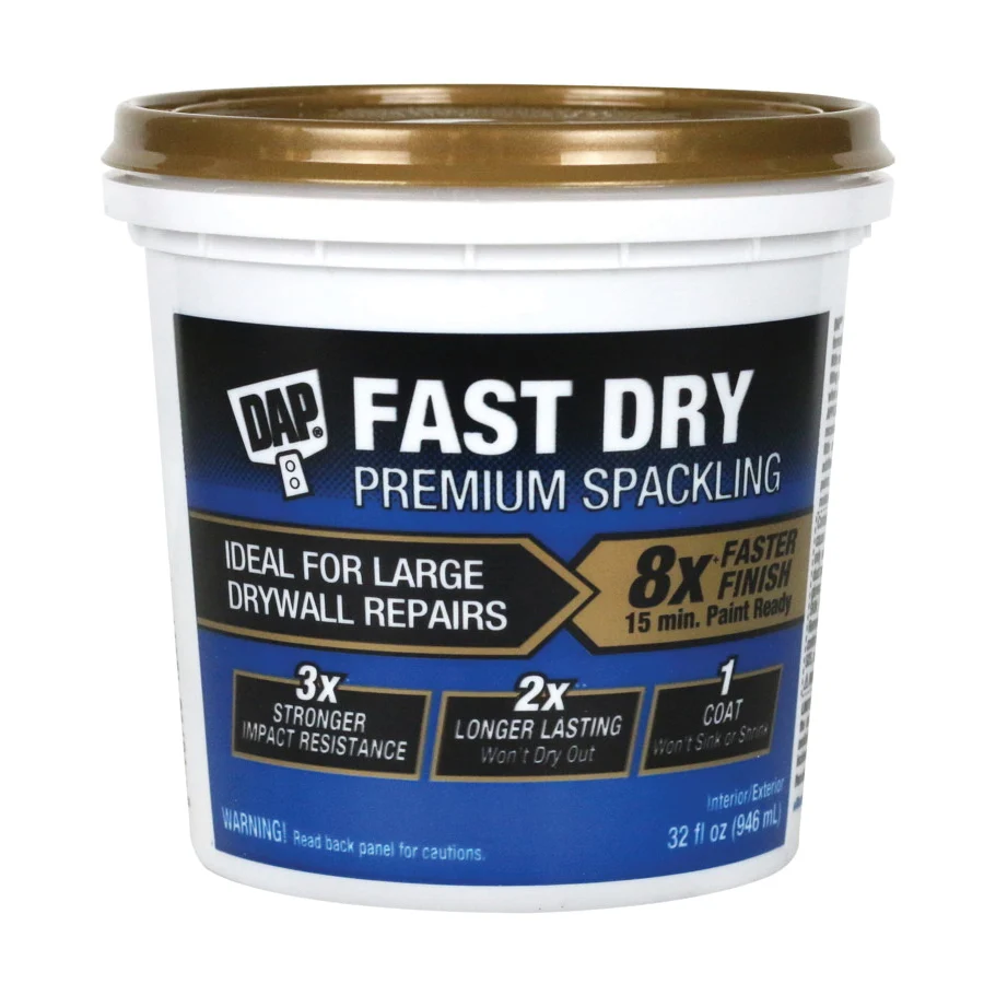 7079818441 Fast Dry Spackling, Off-White, 32 fl-oz