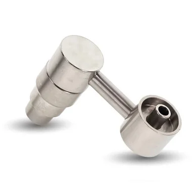 6-in-1 Titanium Sidecar Banger Dab Nail: 10mm 14mm 18mm Male or Female Pipe Joint