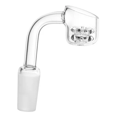 Diamond Knot Angled Banger: 14mm Male 90 Degree - Piranha