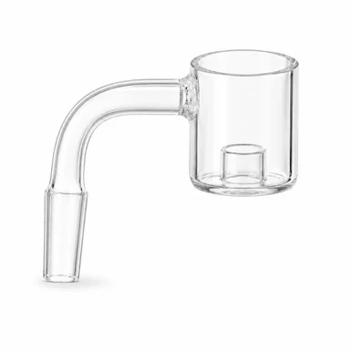 Center Core Reactor Quartz Banger: 10mm Male 90 Degree Regular Weld - VapeBrat