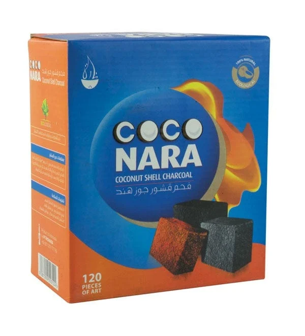 Coco Nara Coconut Hookah Charcoal | 120ct Box - New