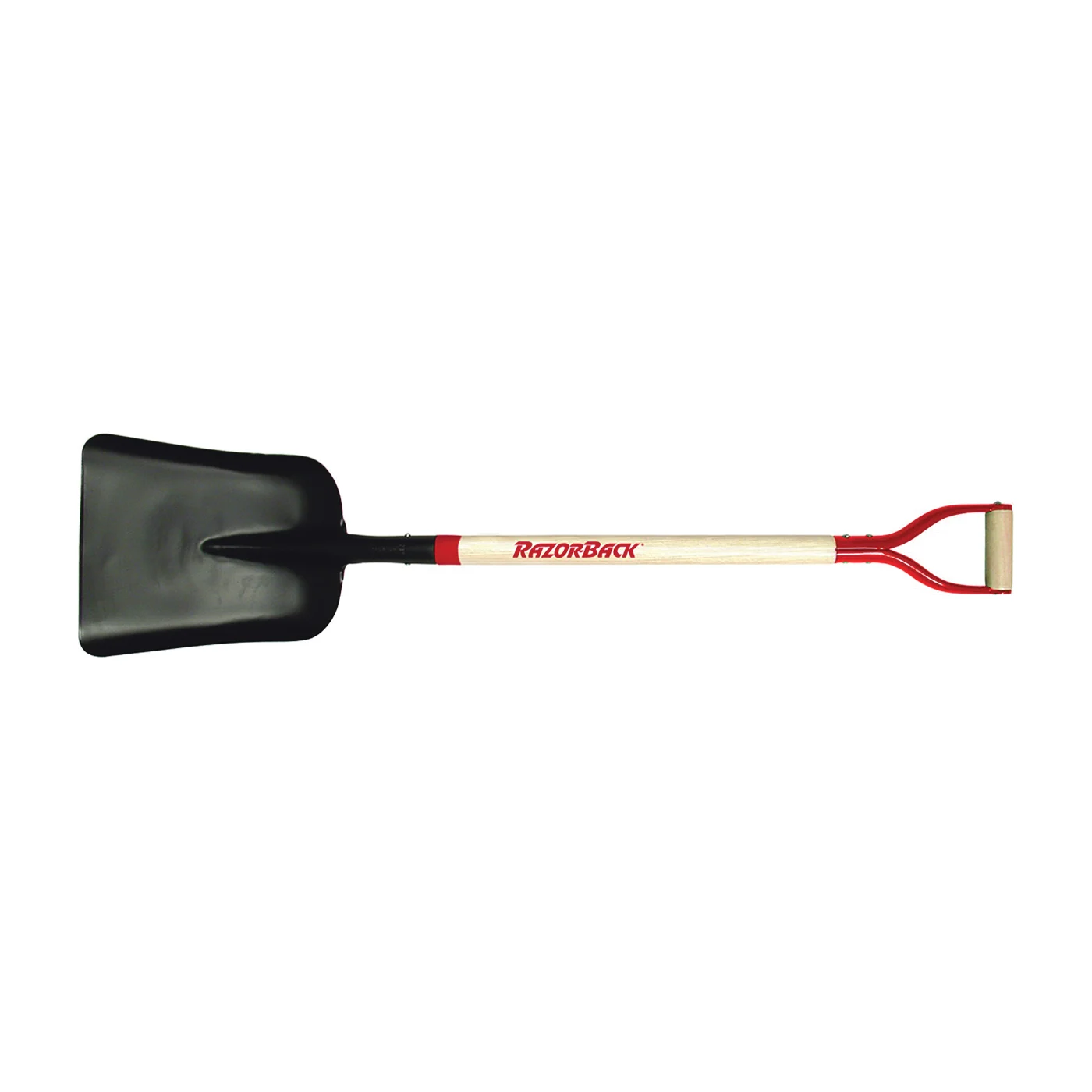 79809 Scoop Shovel, 11-1/4 in W Blade, 14-1/2 in L Blade, Steel Blade, North American Hardwood Handle