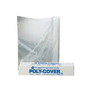 4X4CC Poly Film, 200 ft L, 4 ft W, 4 mil Thick, Clear - Warp's