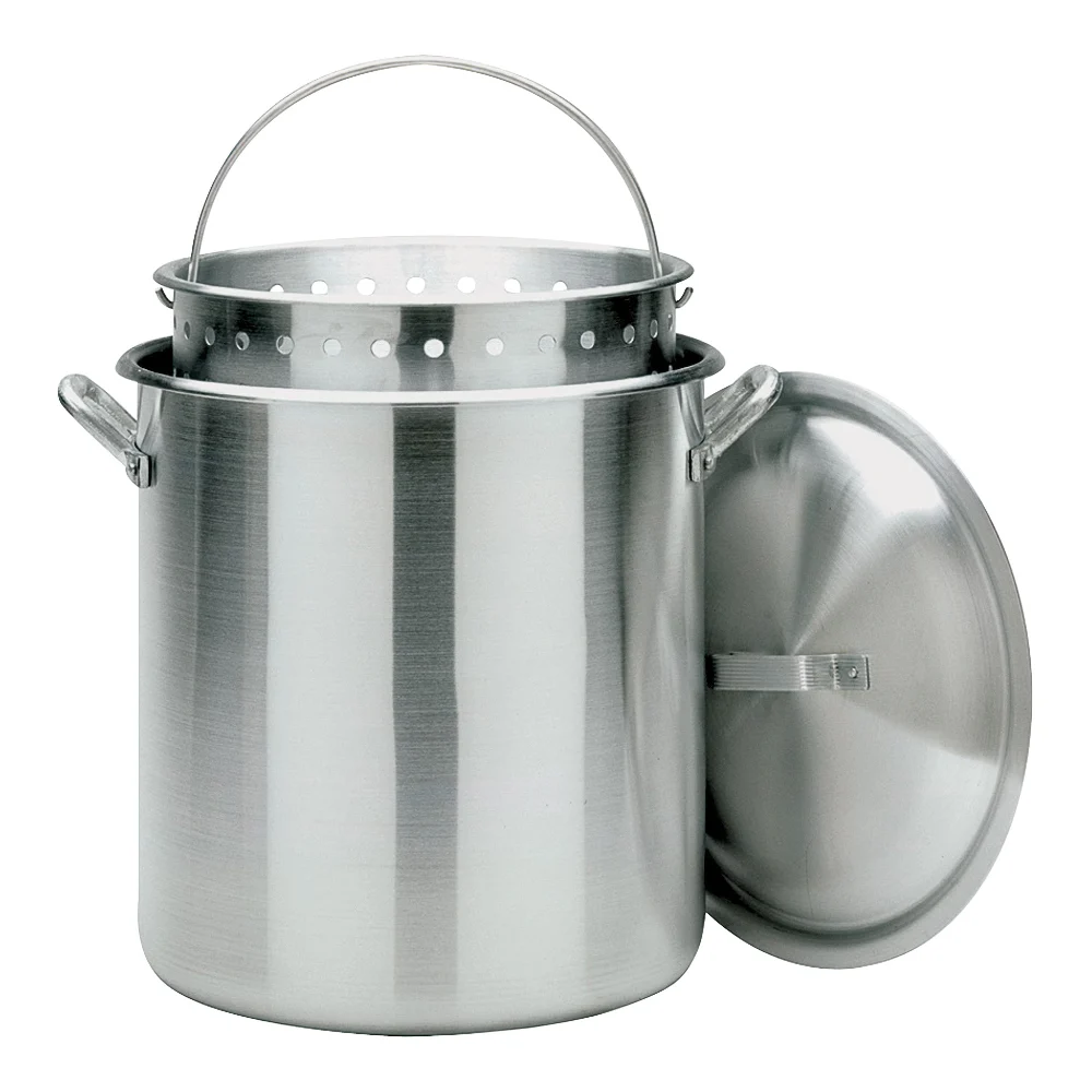 1200 Stock Pot, 120 qt Capacity, Aluminum - Bayou Classic