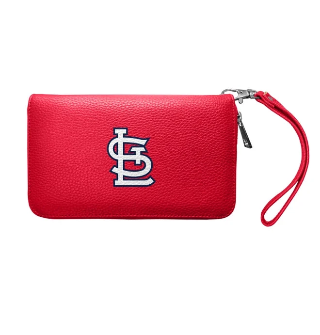 MLB St. Louis Cardinals Pebble Organizer Zip Wallet - Little Earth Productions