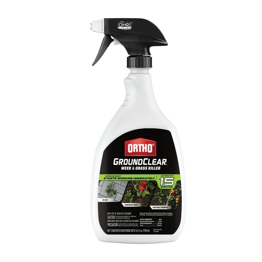 GROUNDCLEAR 4613406 Weed and Grass Killer, Liquid, Spray Application, 24 oz Bottle - Ortho