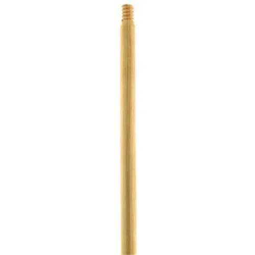 Quickie Replacement Wood Handle with Standard Thread, Durable Wood Broom Handle for Cleaning and Sweeping, Efficient Cleaning and Storage 48in