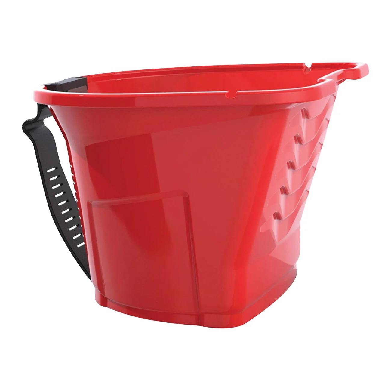 BER-3200-CT Paint Pail, 0.5 gal, Plastic, Red