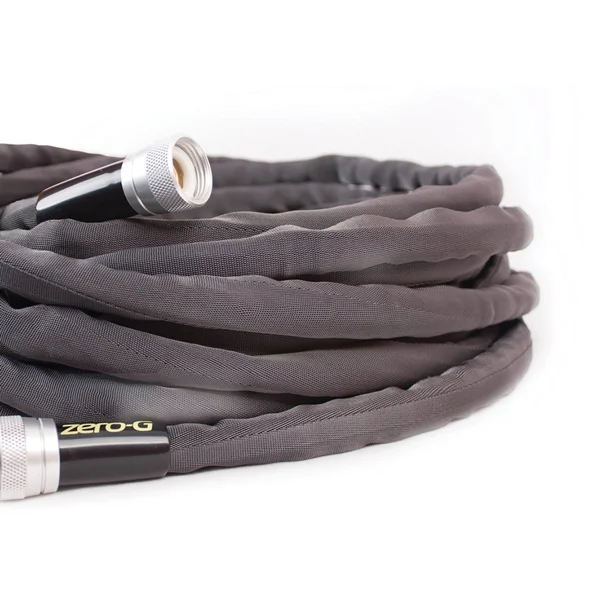Zero-G 4001-25 Garden Hose, 5/8 in, 25 ft L, Vinyl, Gray