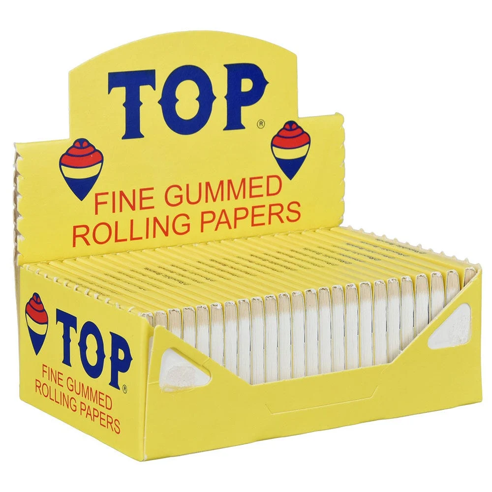 TOP Rolling Papers | Single Wide | 24pk Display - New