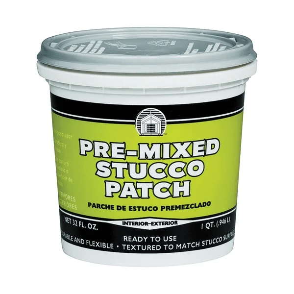 Phenopatch 64811/PMSQT Stucco Patch, Off-White, 1 qt Pail