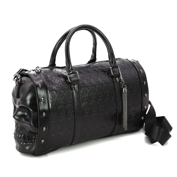 Embossed 3D Molded Skull Duffle Bag - COMECO INC.