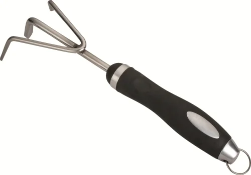 GT930CS Garden Cultivator, 11-3/4 in L, TPR Handle, Stainless Steel