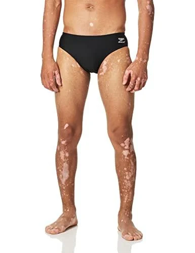 Speedo Men's Swimsuit Brief Endurance+ Solid Adult Speedo Black 34
