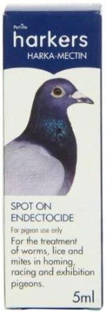 Petlife Harkers Harka-Mectin Spot on Drops for Pigeon 5 ml