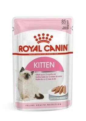 Royal Canin Kitten in Loaf Wet Food 85g (Pack of 12)