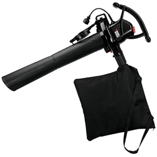 BV3100 Blower Vacuum, 12 A, 120 V, 2-Speed, 300 cfm Air, Black