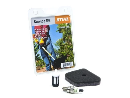 4180 007 1800 Service Kit, Includes: Fuel Filter, Spark Plug - Stihl
