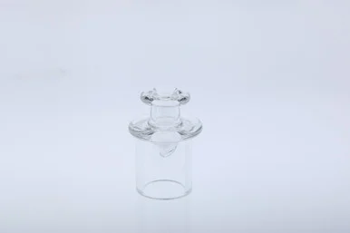 Monkey Boy Art - Clear Airflow Carb Cap (American Glass)