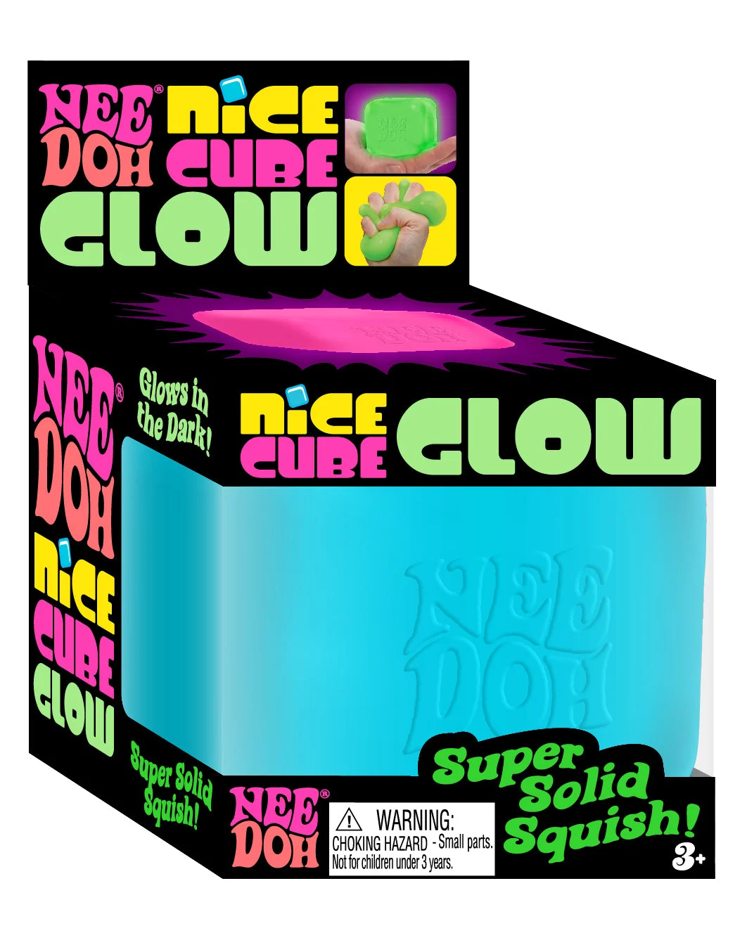 NeeDoh Nice Cube Glow - Schylling