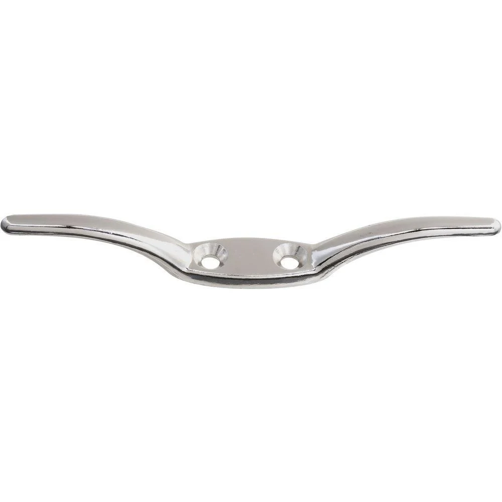 National Hardware N223-347 3200BC Rope Cleat in Nickel,6 Inch 6 Inch Updated Packaging