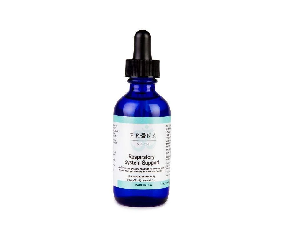 Respiratory Support Formula by Prana Pets Naturally Promotes Optimal Respiratory Function in Dogs and Cats 1 Pack - PranaPets