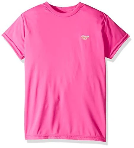 O'Neill Wetsuits Girl's Premium Skins Short Sleeve Sun Shirt 12 Berry